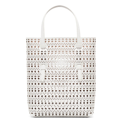 Mina NS white tote bag