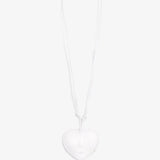 Le Coeur Cloche white leather
