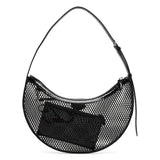 One piece black mesh bag