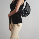 One piece black mesh bag