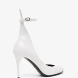 Pumps 90 white patent pumps