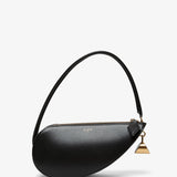 Le Demi-Coeur S black bag