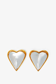 Bombe transparent earrings