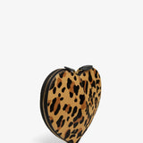 Le Coeur leopard crossbody bag