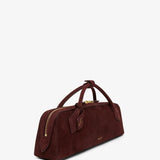 Teckel Clutch dark red bag