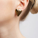 Le Coeur mini torn earrings