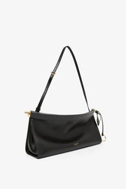 Le Click east west medium black bag