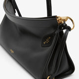 Le Click east west medium black bag