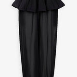Knit peplum pants