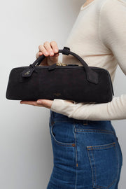 Le Teckel black clutch