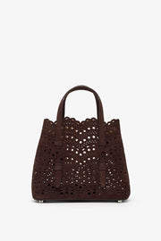 Mina 20 vienne vague brown tote bag