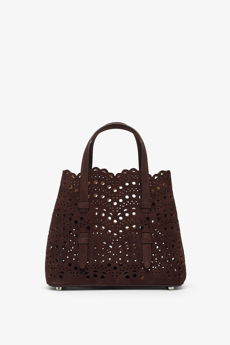 Mina 20 vienne vague brown tote bag