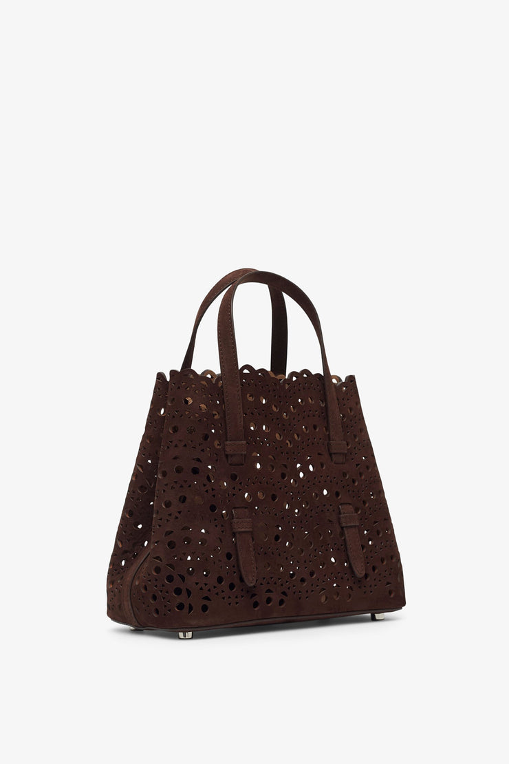 Mina 20 vienne vague brown tote bag