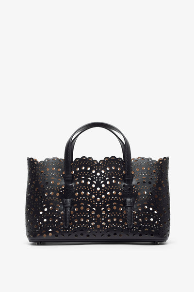 Mina 25 EW vienne vague black tote bag