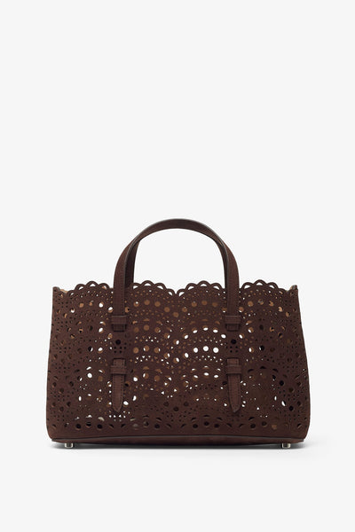 Mina 25 EW vienne vague brown tote bag