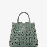 Mina 20 vienne vague green tote bag
