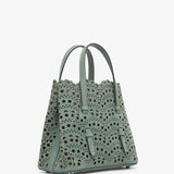 Mina 20 vienne vague green tote bag