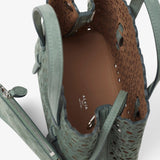 Mina 20 vienne vague green tote bag