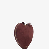 Le Coeur dark red crossbody bag