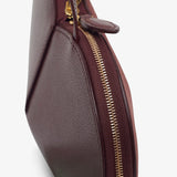 Le Coeur dark red crossbody bag