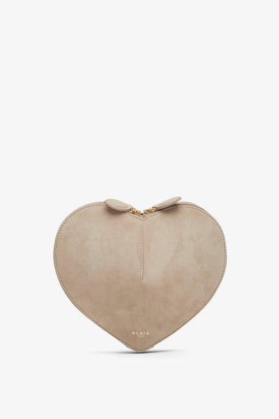 Le Coeur greige crossbody bag