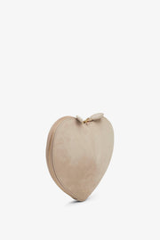 Le Coeur greige crossbody bag