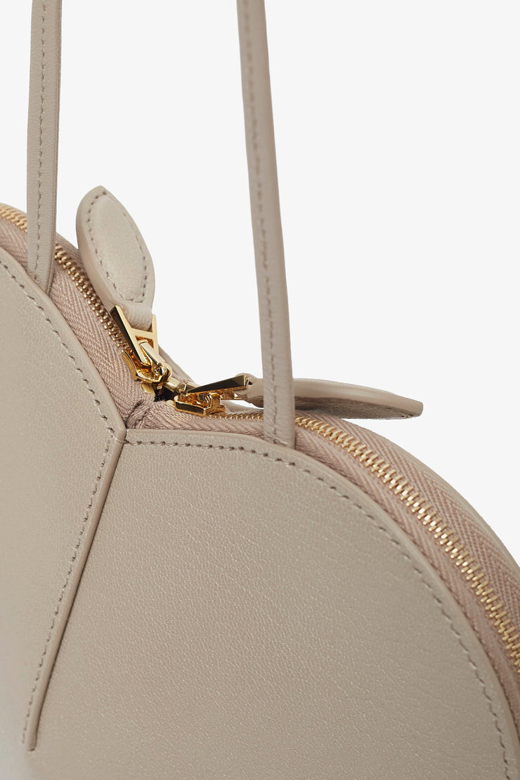 Le Coeur greige crossbody bag