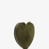 Le Coeur dark green crossbody bag