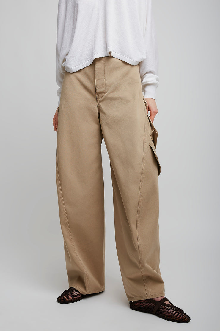 Cargo beige pants