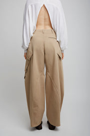Cargo beige pants