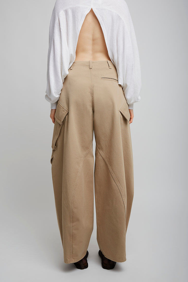 Cargo beige pants