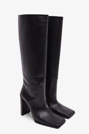 Square 90 black high boots