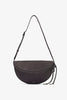 Hip east west grey nubuck bag