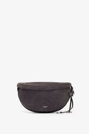 Hip east west grey nubuck bag