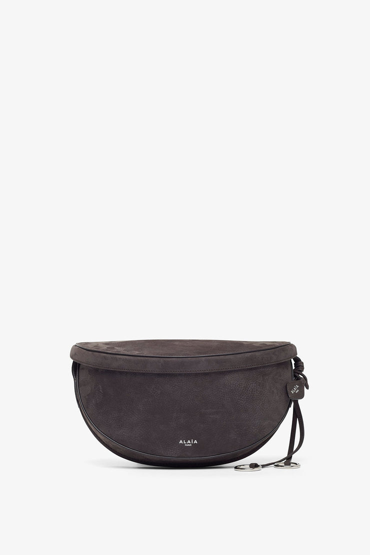 Hip east west grey nubuck bag