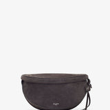 Hip east west grey nubuck bag