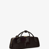Teckel Clutch brown bag
