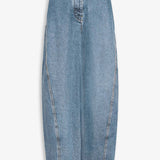 Denim cargo pants