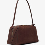 Le Bouledogue Medium brown nubuck bag