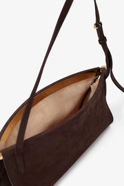 Le Click EW Medium brown nubuck bag