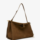 Le Click khaki green shoulder bag
