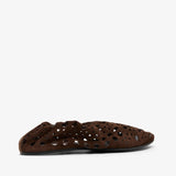 Neo vienne chocolate brown flats