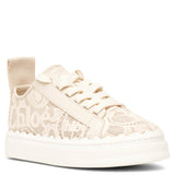 Lauren beige lace sneakers