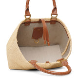 Marcie bouclé tote bag
