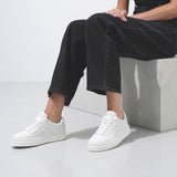 Lauren white leather sneakers
