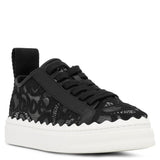 Lauren black lace sneakers