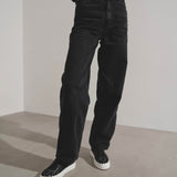 Lauren black lace sneakers