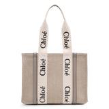 Woody medium grey canvas bag