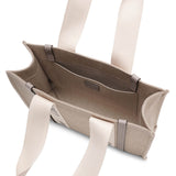 Woody medium grey canvas bag