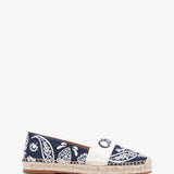 Piia denim espadrille flats